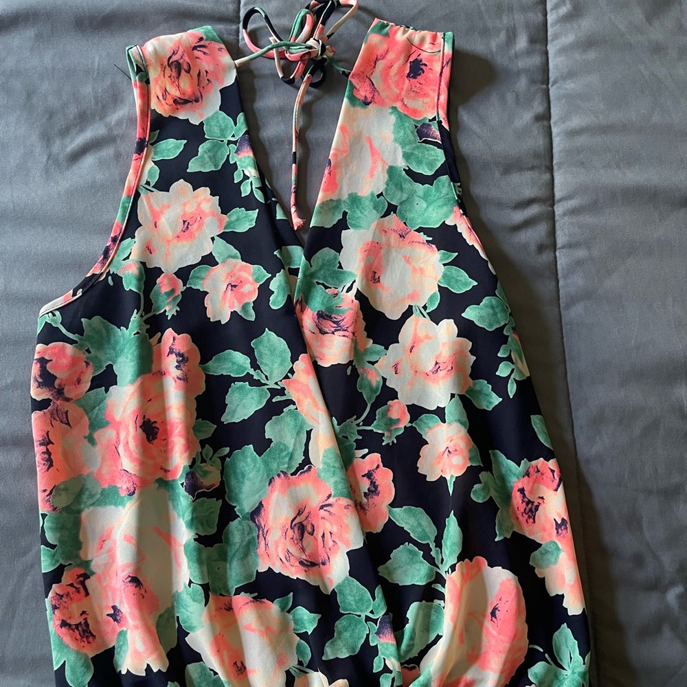 A’gaci rose multicolored blouse size S